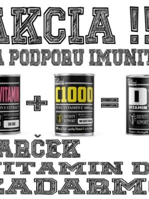 Akcia: Multi-Vitamin + C 1000 + Vitamín D3 Zadarmo - FitBoom 100 tbl. + 100 kaps. + 60 kaps.