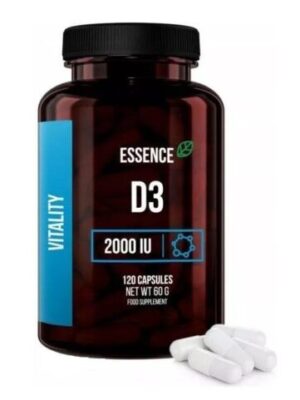 D3 2000 - Essence Nutrition 120 kaps.