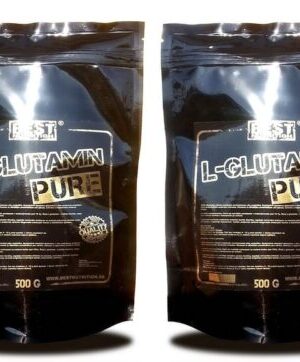 1+1 Zadarmo: L-Glutamin pure od Best Nutrition 500 g + 500 g